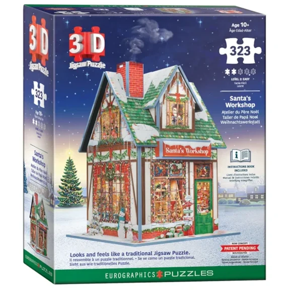 3D Santa's Workshop 323 PC Puzzle