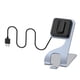 thumbnail image 1 of Base de carga de aleación de aluminio para Charge 5 y Luxe Smartwatch con soporte de metal Gris, 1 of 9