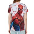 thumbnail image 2 of Spider-Man Women's Crew Neck Short Sleeve T-Shirt, 2 of 7