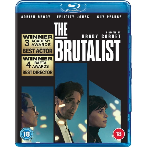 The Brutalist (Blu-ray) Guy Pearce Adrien Brody Felicity Jones