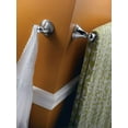 thumbnail image 3 of Moen DN8418CH Preston Collection 18-Inch Single Bathroom Towel Bar, Chrome, 3 of 3