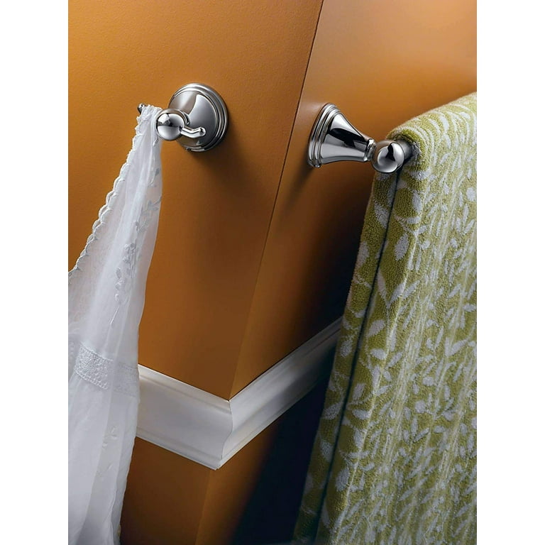 Moen DN8418CH Preston Collection 18-Inch Single Bathroom Towel Bar
