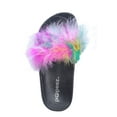 thumbnail image 3 of Pupeez Girls  Flip Flop Slide Sandals  Fury Toe Top and Hard Sole  US Kid Sizes 11 To 3, 3 of 4