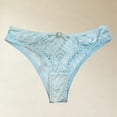 thumbnail image 1 of Warop Women's Triangle Panties, Fashionable Solid Color with Sexy Lace and Breathable Mesh, Seductive and Comfortable for Intimate Moments and Daily Use, 1 of 5