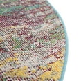thumbnail image 6 of Unique Loom Starlight Collection Area Rug - Sirius (7' Round Multi/Blue), 6 of 7