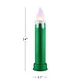 thumbnail image 5 of Mr. Christmas 24" Set of 2 Green Blow Mold Candles, 5 of 5