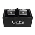 thumbnail image 2 of Solitaire Cufflinks, 2 of 3
