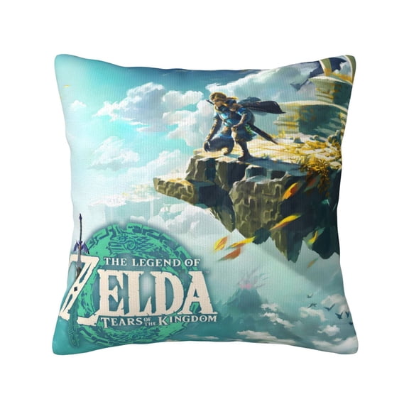 Zelda Throw Pillow Cushion Cover Decorative Square Accent Pillow Case 18 * 18inches