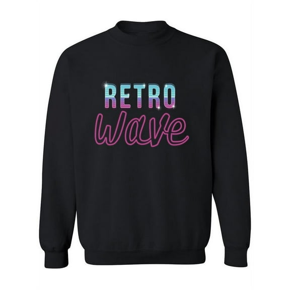 The Retro Wave Sweatshirt Women -Image by Shutterstock, Female 5X-Large