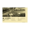 thumbnail image 2 of Historic Panoramic View - Cottage City Marthas Vinyard Massachusetts - Welcke 1890 - Vintage Wall Art, 2 of 4