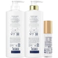 thumbnail image 2 of Dove Shampoo, Conditioner & Serum Set, Intensive Repair – Damage Therapy Bio-Protein Care Formulas for Restoring Dry, Damaged Hair (3 Piece Set), 2 of 9