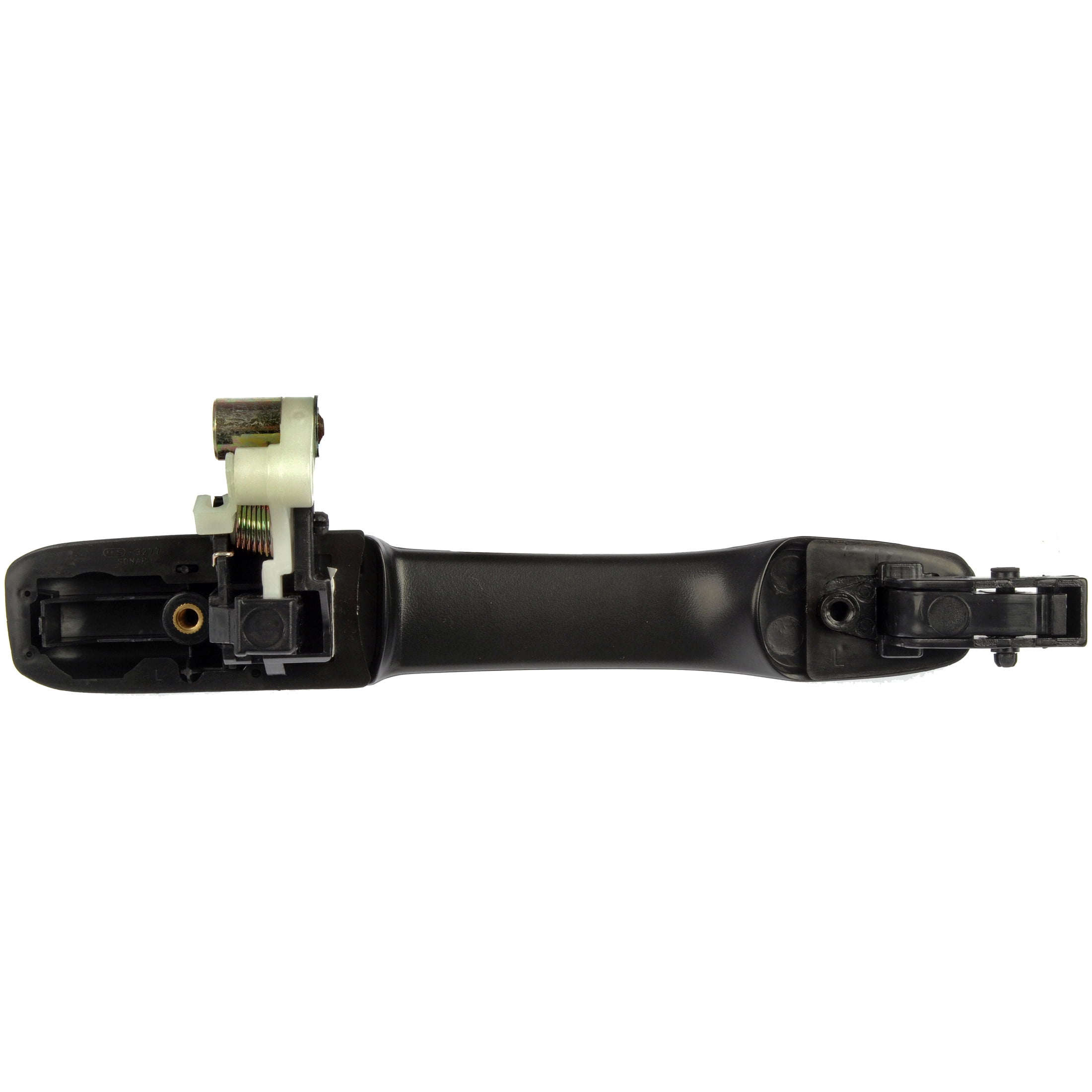 Dorman 80323 Rear Driver Side Exterior Door Handle for Specific Honda Models, Smooth Black