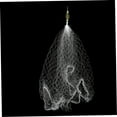 thumbnail image 6 of NICEXMAS Replacement Fishing Net with Strong Iron and Nylon Mesh for Safe Fishing White 13 Mesh, 6 of 7