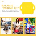 thumbnail image 4 of RUNROTOO Kids Wobble Board Children's Balance Board Yellow Plastic for Home Use 1Pcs, 4 of 8
