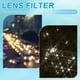 thumbnail image 4 of Filtro de estrella de 72 mm, filtro de destello para lente de cámara efecto de luz de estrellas, 4 of 7