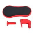 thumbnail image 1 of Maoww Plastic Armrest Pad Attachable Fatigue Relieving Table-mounted Shoulder Protector Indoor Office Arm Wrist Rest Accessories Red Cloth, 1 of 7