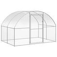 thumbnail image 4 of vidaXL Outdoor Chicken Coop 9.8'x13.1'x6.6' Galvanized Steel, 4 of 6