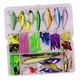 thumbnail image 1 of de 300 señuelos de pesca que incluyen , langosta, señuelos Señuelos de pesca suaves Señuelos de metal duro Crank Popper Minnow Pencil, 1 of 7