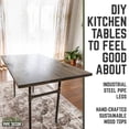 thumbnail image 6 of Restore Riverstone Grey Solid Wood Dining Table, 6 of 10