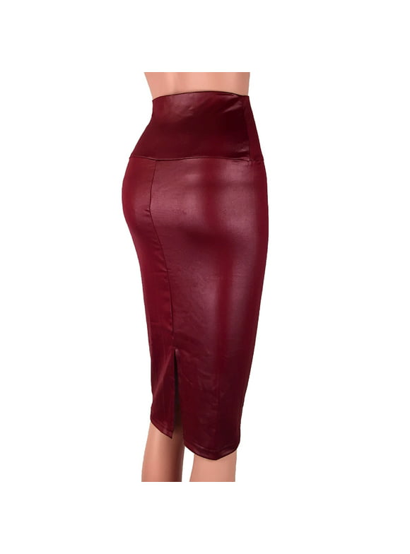 Leather Pencil Skirts