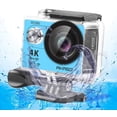 thumbnail image 3 of AKASO 4K Wi-Fi Sports Action Camera Ultra HD Waterproof DV Camcorder 12MP 170 Degree Wide Angle LCD Screen/Remote, Royal Blue (EK7000BL), 3 of 6