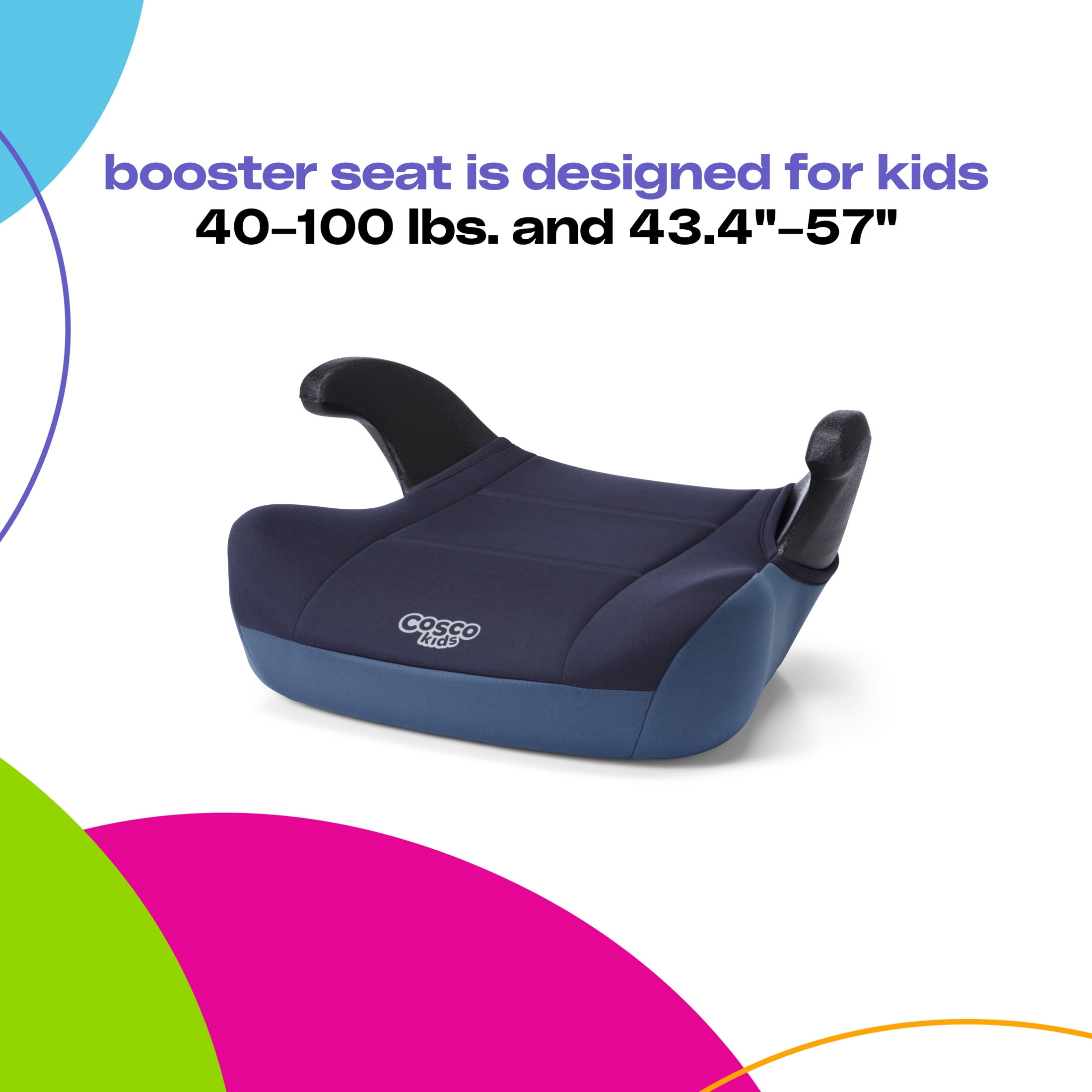 Cosco Kids™ Topside Booster Car Seat, Purple Gem