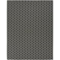 thumbnail image 2 of Nourison Twist Reversible 9' x 12' Black Modern Rug, 2 of 11