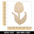 thumbnail image 2 of Hand Drawn Tulip Flower Doodle Wood Shape Unfinished Piece Cutout Craft DIY Projects - 6.25 Inch Size - 1/8 Inch Thick, 2 of 7