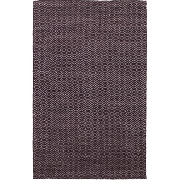 Berkley Blush Area Rug ZE1 Ze1 Plum Plum Faded Diamonds 2' x 3' Rectangle
