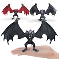 thumbnail image 2 of Figuras, 2 unidades, realista, murciélago, demonio, criatura mítica, PVC, en forma de T, 2 of 3