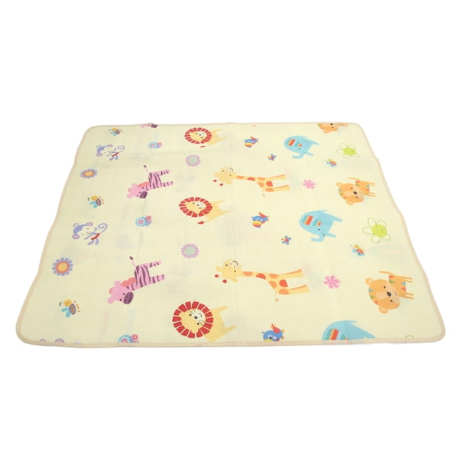 Alfombra De Juegos Para Bebé Antideslizante Y Duradera, Diseño De Doble Cara, Inodoro E Impermeable, área Espaciosa, Fácil De Limpiar, 79x71x0,4 Pulgadas