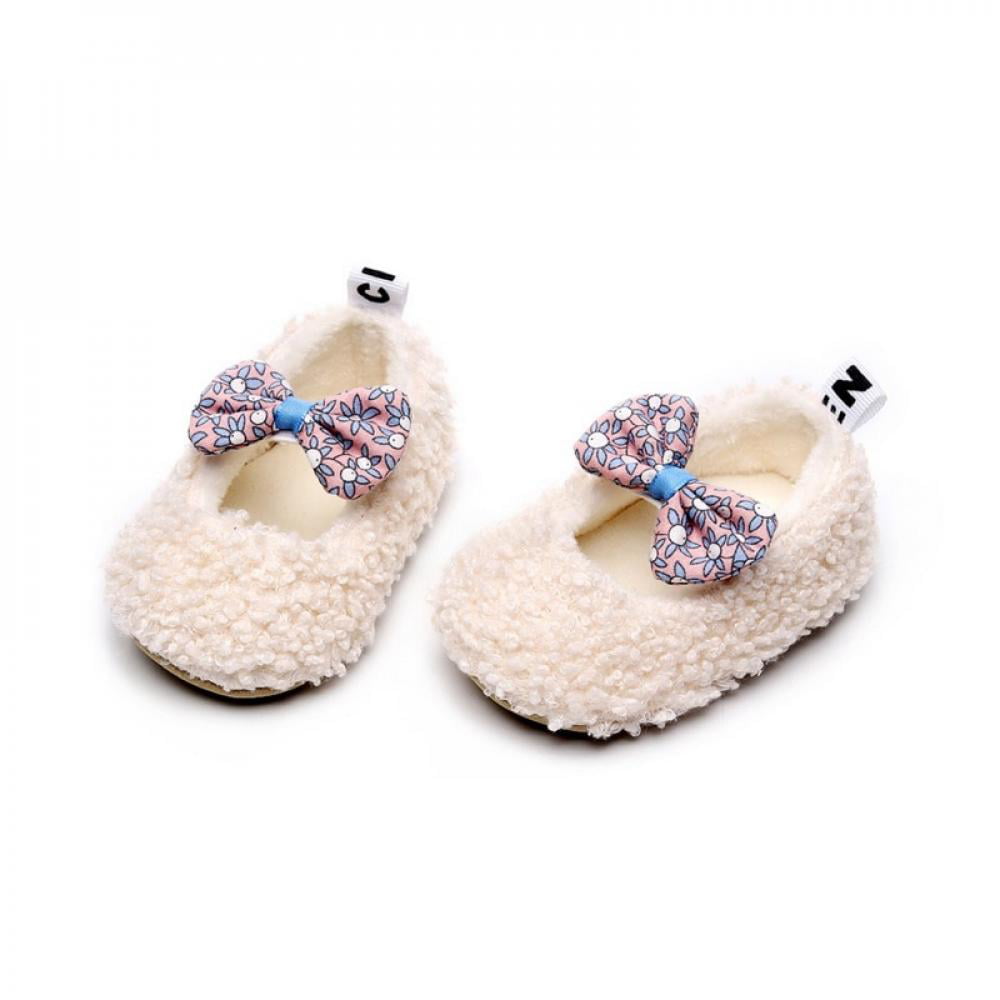 Toddler Infant Kids Baby Girls Fashion Butterfly Knot Princess Shoes Boots