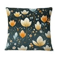 thumbnail image 2 of Designart "Collage Of Scandinavian Botanicals III" Botanical Printed Throw Pillow, 2 of 5