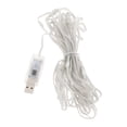 thumbnail image 2 of Lámpara de tirarere LED USB 5M USB 3.0 color súper brilnte Luz diurna inteligente con telemando Cinta de lámpara para iluminación de sesgo en shamjiam lámpara de tira, 2 of 9