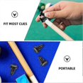 thumbnail image 3 of 6pcs Billiard Cue Dustproof Plug Billiard Cue Bottom Protection Hat Billiard Cue Accessories, 3 of 3