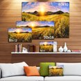 thumbnail image 3 of Beautiful Meadow Panorama - Landscape Canvas Art Print, 3 of 4