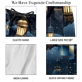 thumbnail image 4 of luoweisi Men's Beach Shorts Quick Dry Swim Trunks with Mesh Lining Retro Lantern M, 4 of 5