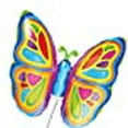 thumbnail image 2 of Bright Butterfly Mini Shape Balloon, 2 of 2