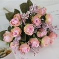 thumbnail image 4 of HongHeng Imitation Flower Home Decoration Wedding Handheld Flower Wall Artificial Flower, 4 of 5