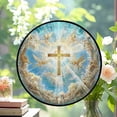 thumbnail image 2 of Hanging Stained Glass for Windows Custom Made Holiday Tree Ornament Gift for Mom Romantic Valentine Decoration Holiday Festival Ornament Keepsake 2025, 2 of 6