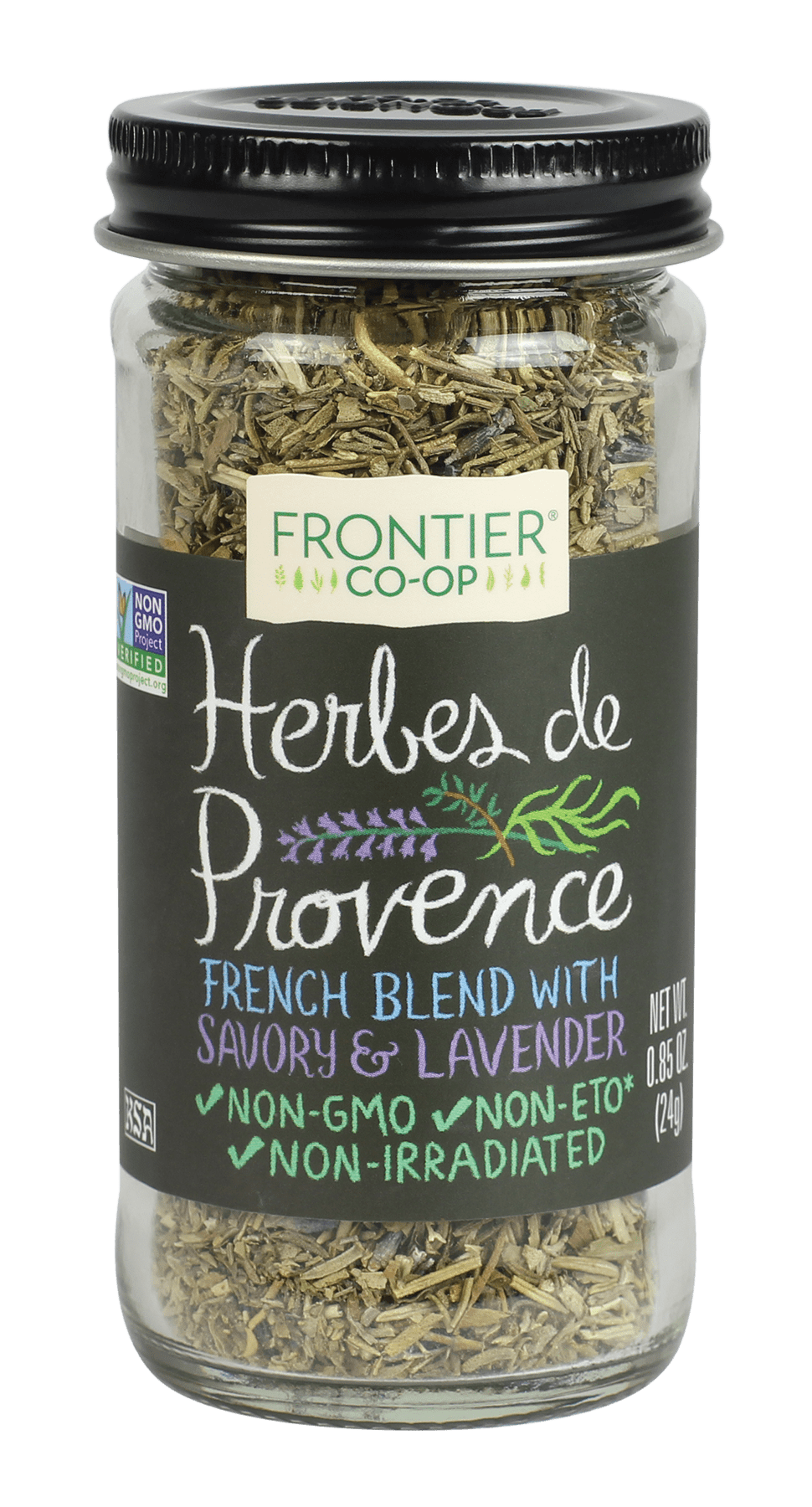 Frontier Coop Herbes de Provence Seasoning Blend 0.85 oz. bottle