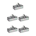 thumbnail image 1 of Wweixi Sheet Storage Organizer For Easy Access And Organization Large Canvas Carry All Bags And Folds Gray 51*20*21cm 5Set, 1 of 6
