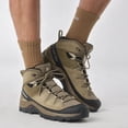 thumbnail image 3 of Salomon Men's Quest Rove GTX Hiking Waterproof Boots, Kangaro / Kelp / Black, 3 of 8