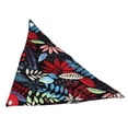 thumbnail image 3 of Reptiles Hamaca Triangular Patrón De Flores De Colores Dragón Barbudo Tumbona Colgante con Ventosas para Animales Pequeños L Negro, 3 of 5