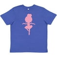 thumbnail image 3 of Inktastic Dancing Ballerina Youth T-Shirt, 3 of 5