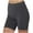 Dark Gray-03, variant on Mitankcoo Women's Cotton Bermuda Yoga Shorts - Athletic Workout Running - Stretch Cropped Athletic Pants