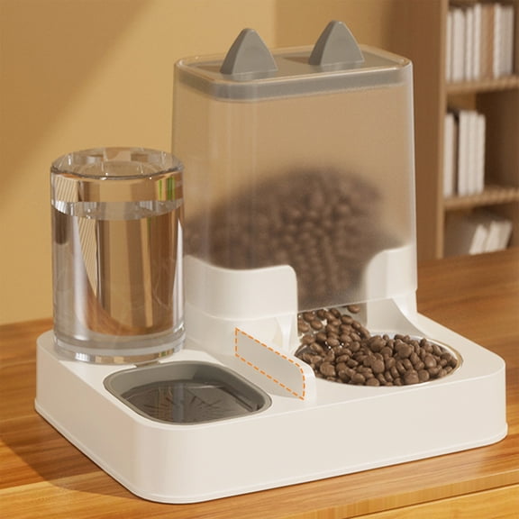 All in 1 Pet Food Container, Large Colorful Dog Feeder Machine, Durable Automatic Pet Feeder for Indoor Outdoor, Portable Water Dispenser, Multifunctional Pet Drinking Container, Useful Cats Bowls