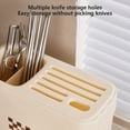thumbnail image 4 of TIMIFIS Storage Rack Kitchen Plastic Chopstick Cage Kitchen Knife Storage Rack New Home Essentials, 4 of 9