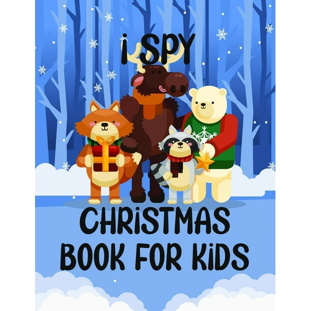 Download I Spy Christmas Book For Kids A Fun Games And Coloring Pages For Little Kid Activity