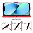 thumbnail image 4 of for Samsung Galaxy A32 5G Crossbody Wallet Case with Card Holder, Flip Folio Book Style Leather Shockproof Protective Phone Cover with Shoulder Strap/Lanyard for Samsung Galaxy A32 5G, Red, 4 of 9